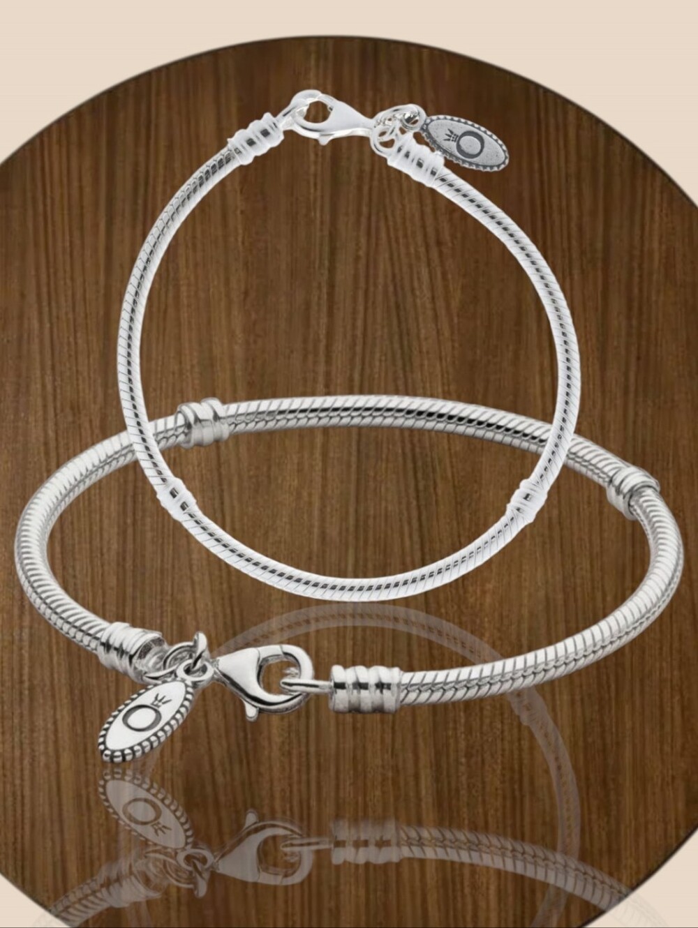 PANDORA Moments Sterling Silver Snake Chain Bracelet With Lobster Clasp